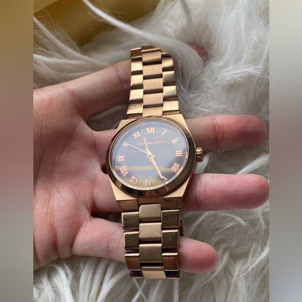 Michael Kors Women's Channing Brown Dial Watch MK5895